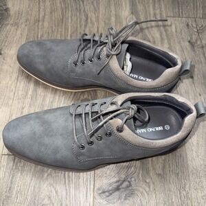 Bruno Marc Men's Dress Shoes Casual Business Oxford, Grey Men‎ US Size 8.5